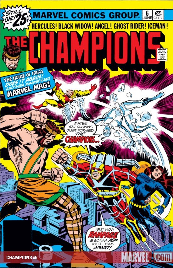 Cover of Champions (1975) - #6