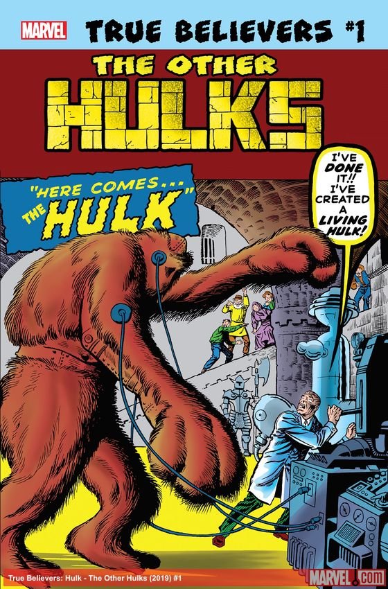 Cover of True Believers: Hulk - The Other Hulks (2019) - #1