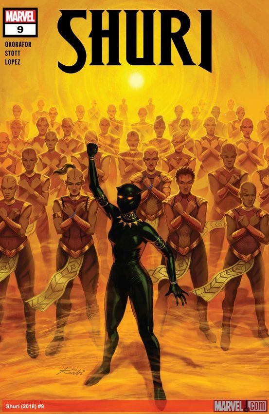 Cover of Shuri (2018) - #9