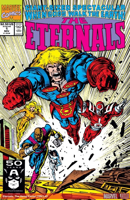 Cover of Eternals: The Herod Factor (1991) - #1