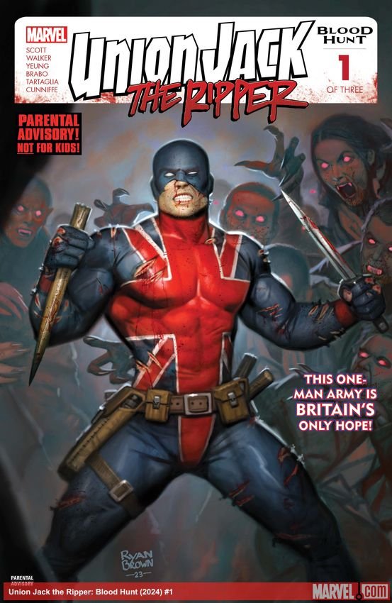 Cover of Union Jack The Ripper: Blood Hunt (2024) - #1