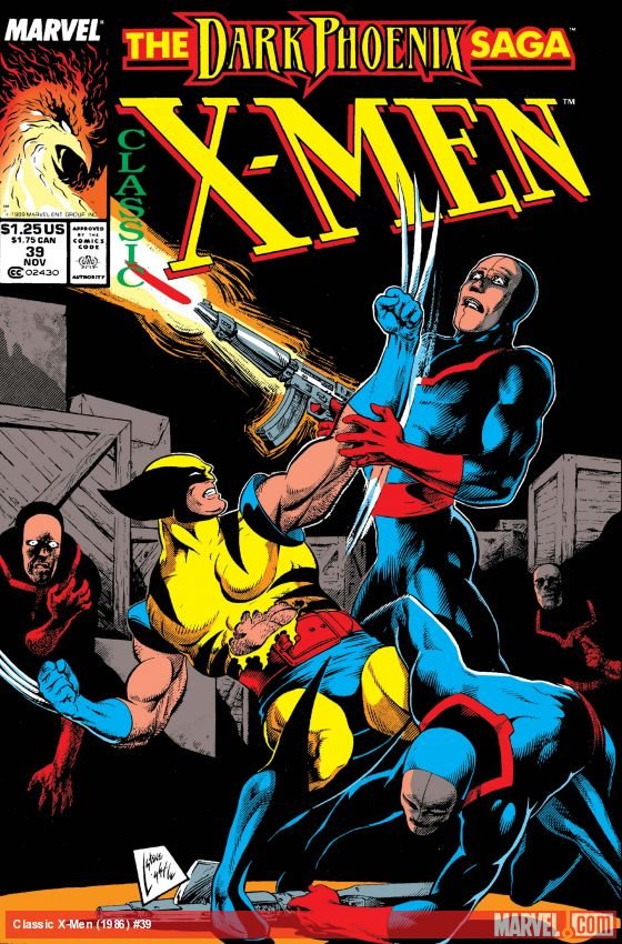 Cover of Classic X-Men (1986) - #39