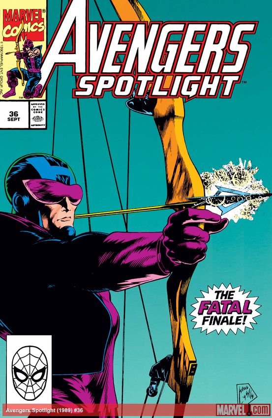 Cover of Avengers Spotlight (1989) - #36
