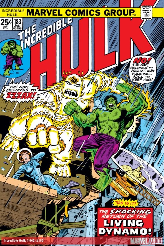 Cover of Incredible Hulk (1962) - #183
