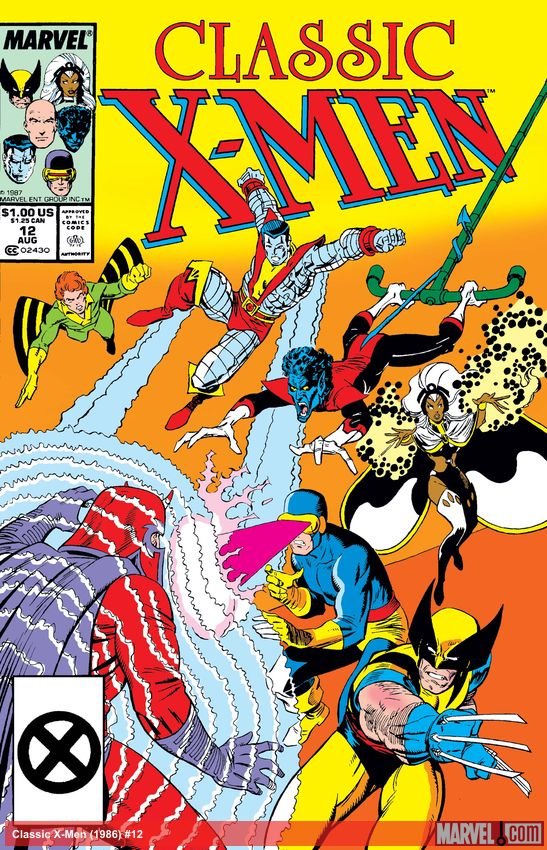 Cover of Classic X-Men (1986) - #12