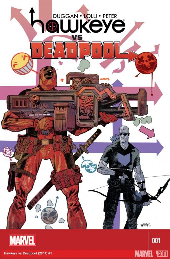 Cover of Hawkeye Vs. Deadpool (2014) - #1