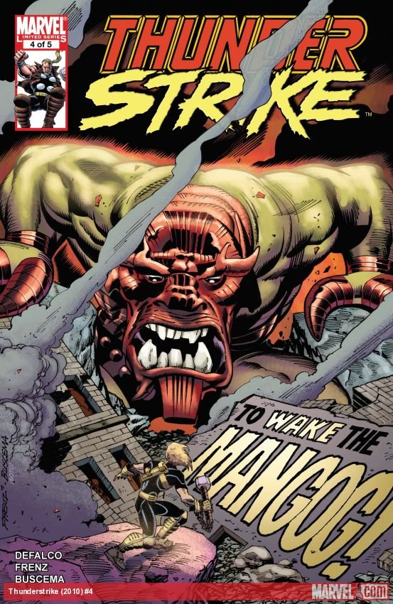 Cover of Thunderstrike (2010) - #4
