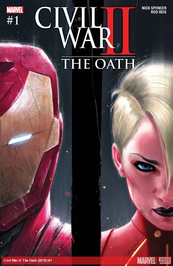 Cover of Civil War Ii: The Oath (2017) - #1