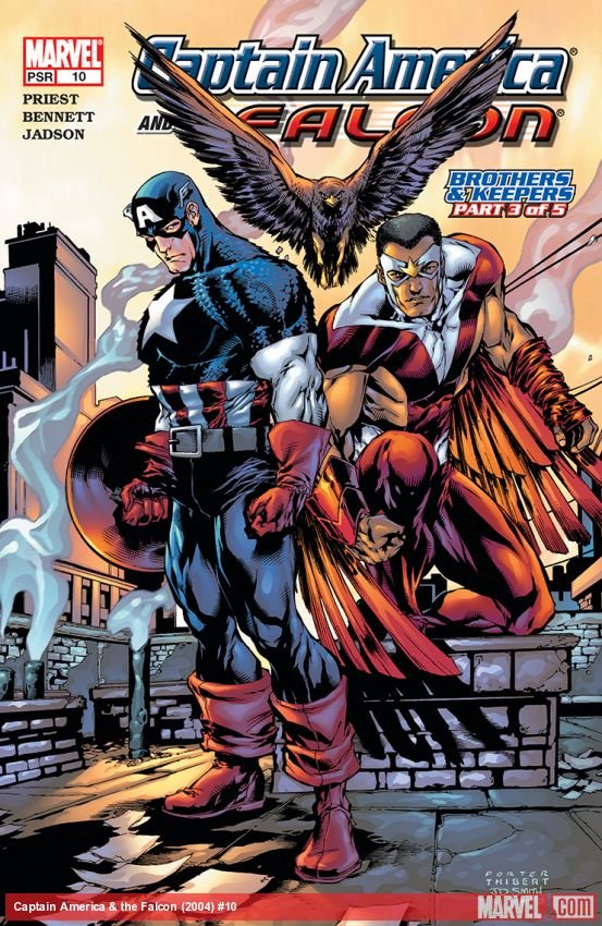 Cover of Captain America & The Falcon (2004) - #10