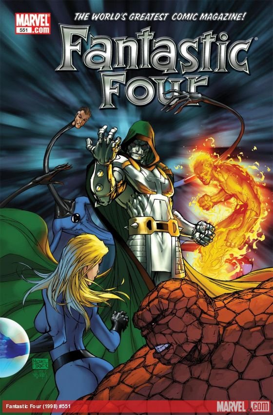 Cover of Fantastic Four (1998) - #551