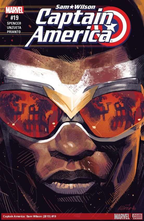 Cover of Captain America: Sam Wilson (2015) - #19