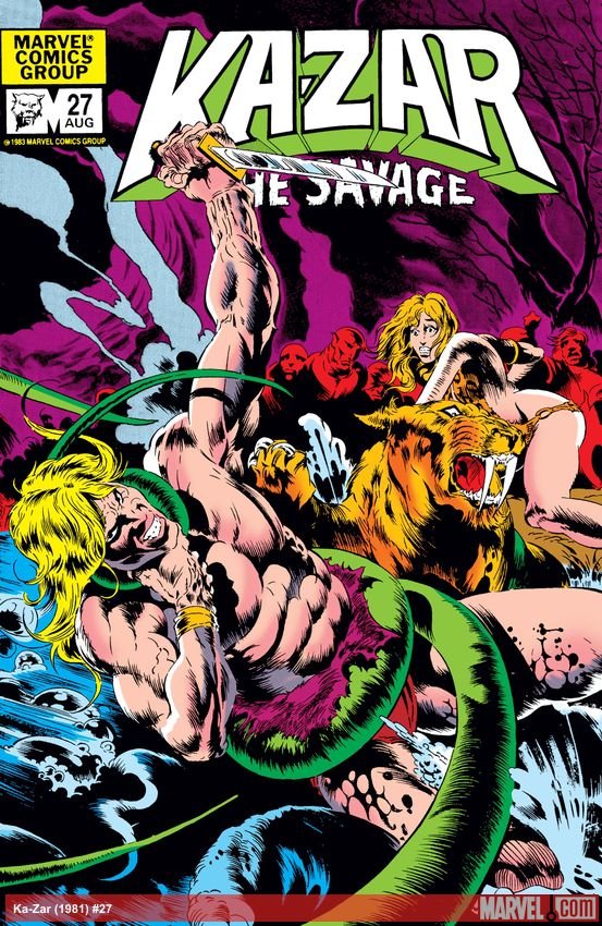 Cover of Ka-Zar The Savage (1981) - #27