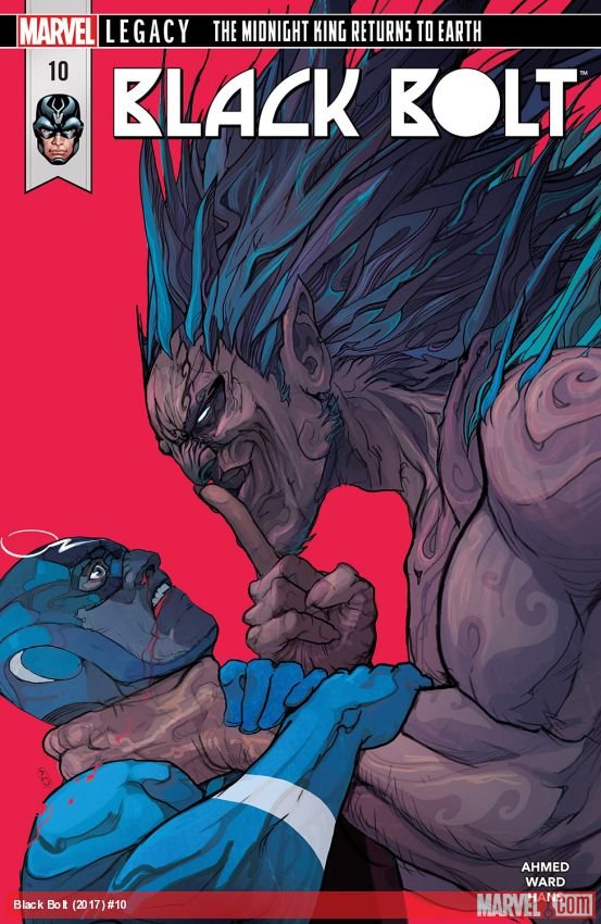 Cover of Black Bolt (2017) - #10