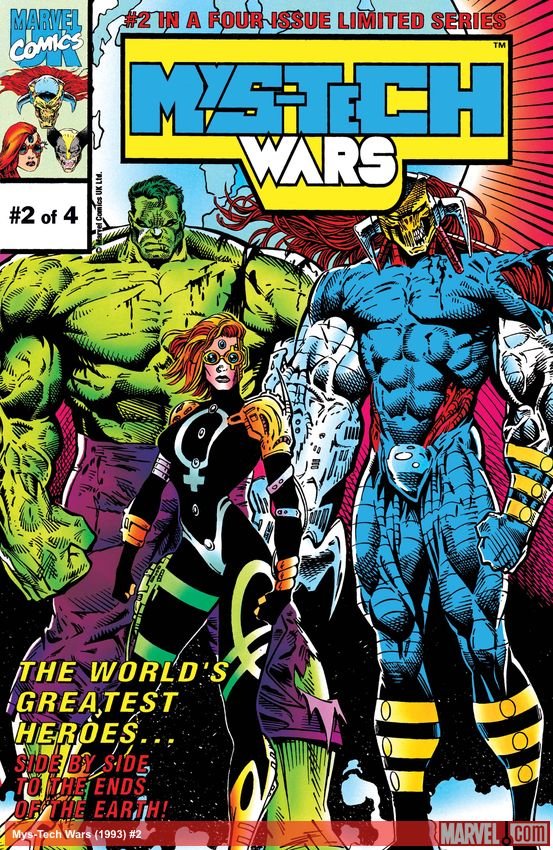 Cover of Mys-Tech Wars (1993) - #2