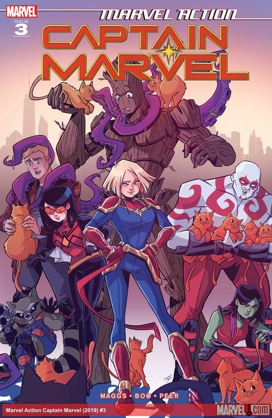 Cover of Marvel Action Captain Marvel (2019) - #3