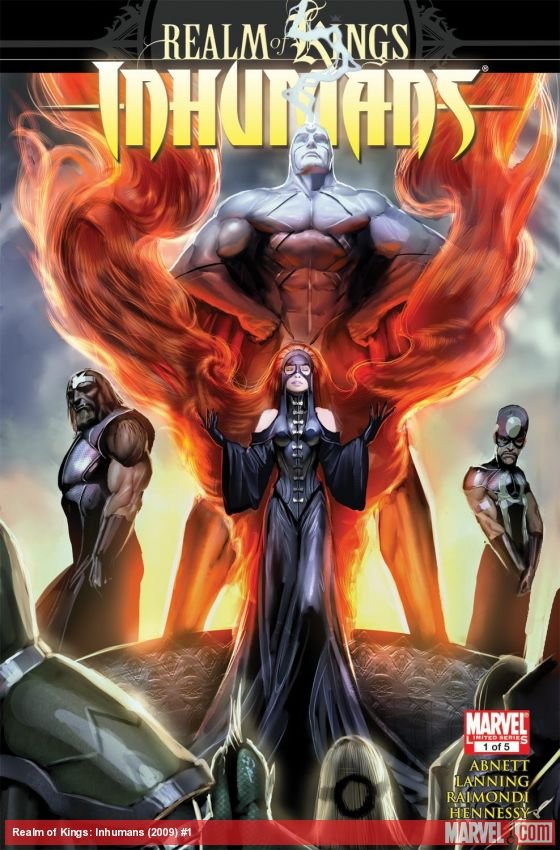 Cover of Realm Of Kings Inhumans (2009) - #1
