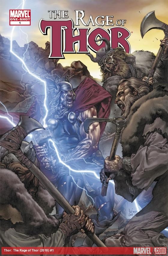 Cover of Thor: The Rage Of Thor (2010) - #1