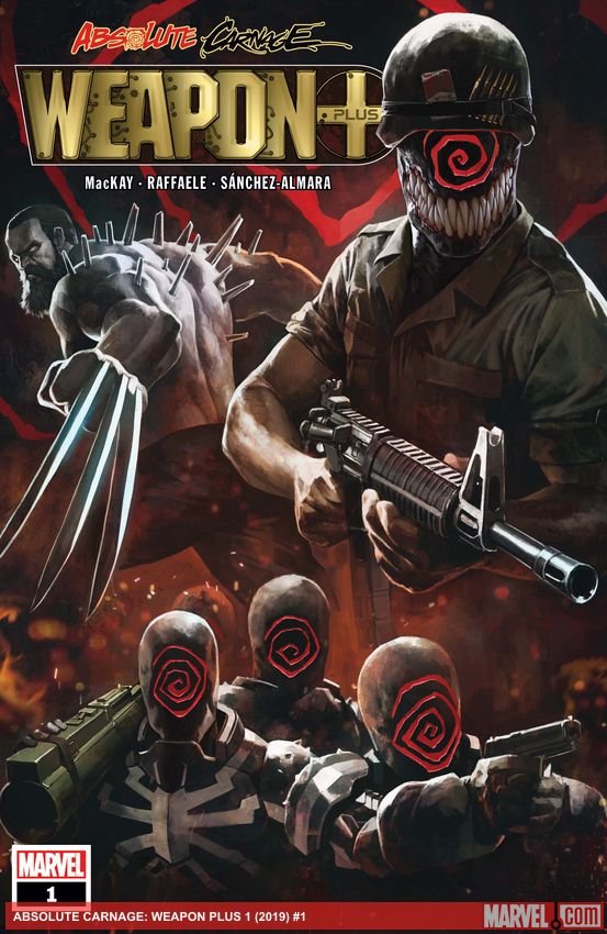 Cover of Absolute Carnage: Weapon Plus (2019) - #1