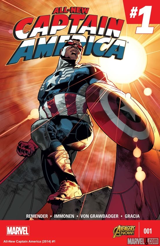 Cover of All-New Captain America (2014) - #1