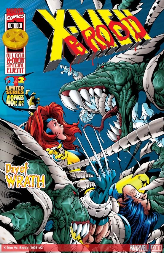 Cover of X-Men Vs. The Brood (1996) - #2