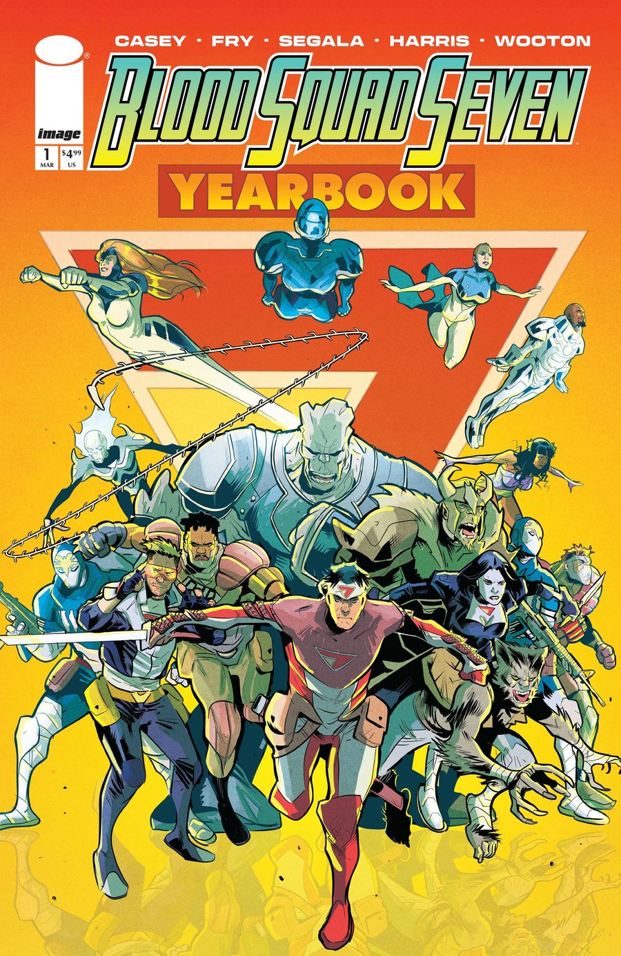 Cover of Blood Squad Seven Yearbook (2026) - #1