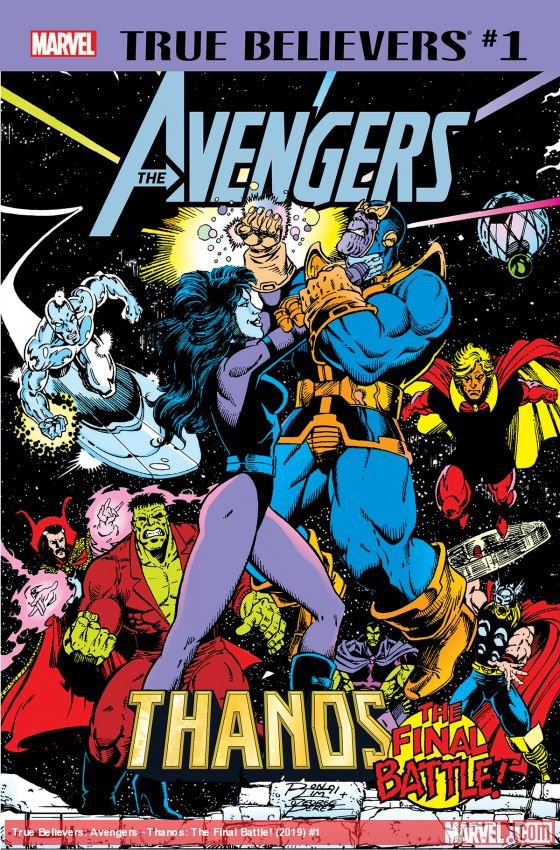 Cover of True Believers: Avengers - Thanos: The Final Battle! (2019) - #1