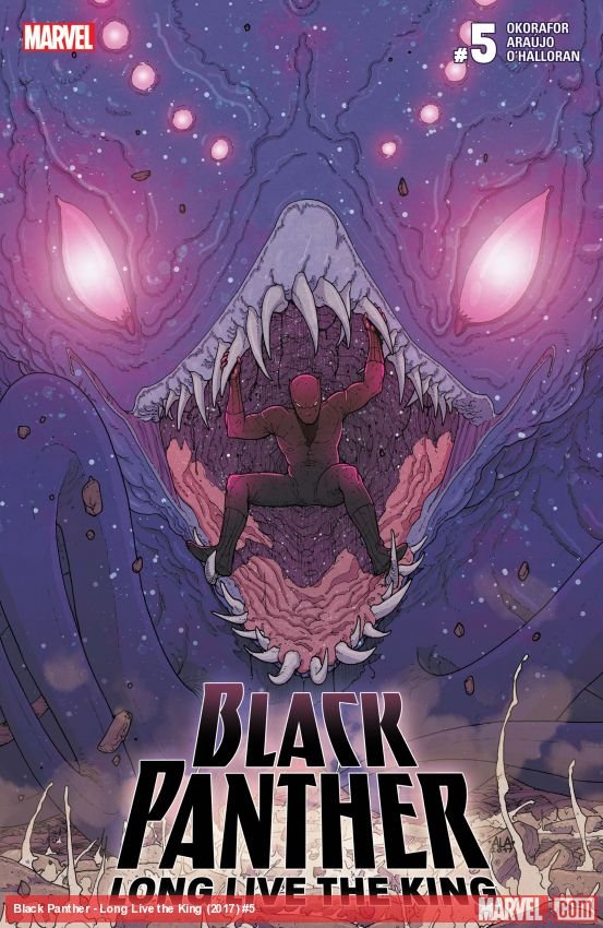 Cover of Black Panther - Long Live The King: Cmx Digital Comic (2017) - #5