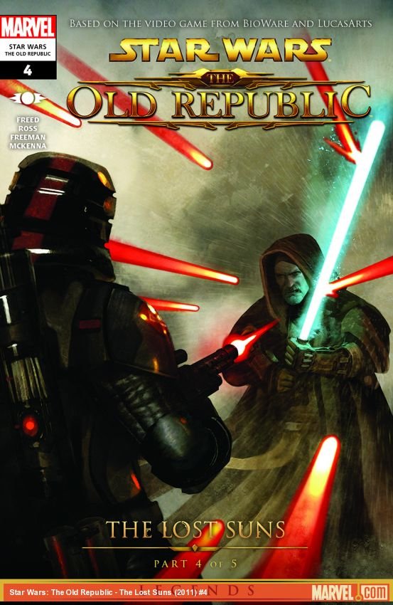 Cover of Star Wars: The Old Republic - The Lost Suns (2011) - #4