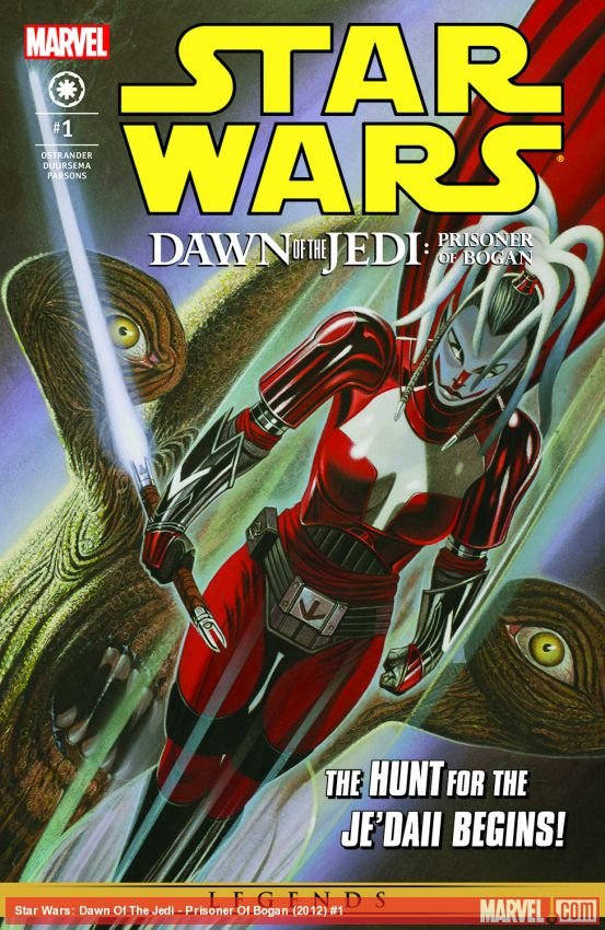 Cover of Star Wars: Dawn Of The Jedi - Prisoner Of Bogan (2012) - #1