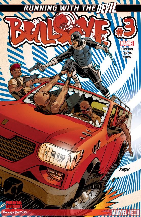 Cover of Bullseye (2017) - #3