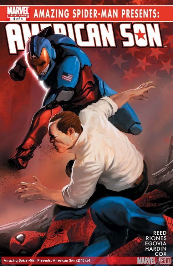 Cover of Amazing Spider-Man Presents: American Son (2010) - #4