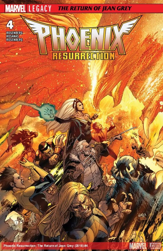 Cover of Phoenix Resurrection: The Return Of Jean Grey (2017) - #4