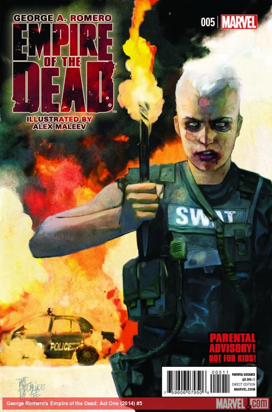 Cover of George Romero's Empire Of The Dead: Act One (2014) - #5