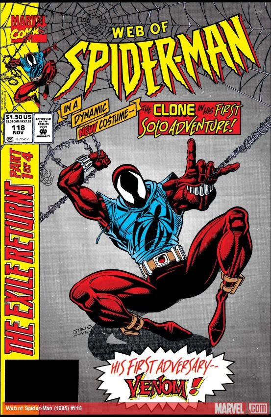 Cover of Web Of Spider-Man (1985) - #118