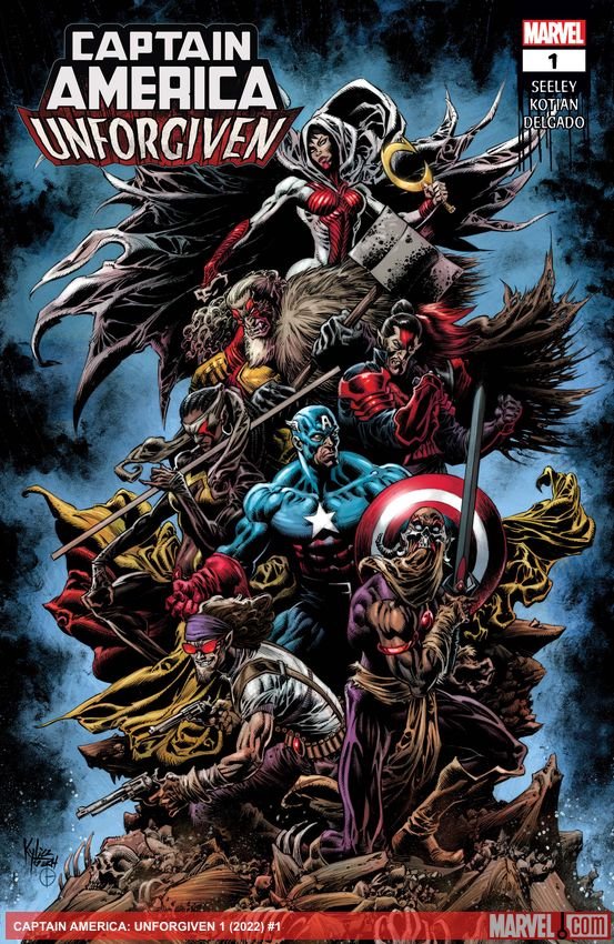 Cover of Captain America: Unforgiven (2023) - #1