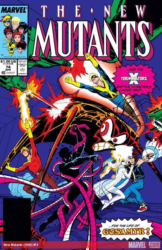 Cover of New Mutants (1983) - #74
