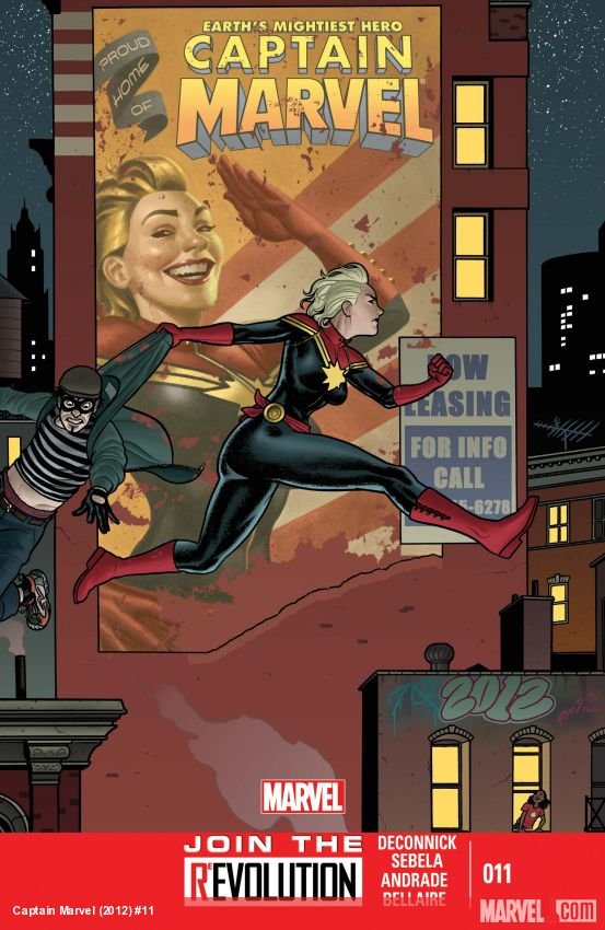 Cover of Captain Marvel (2012) - #11