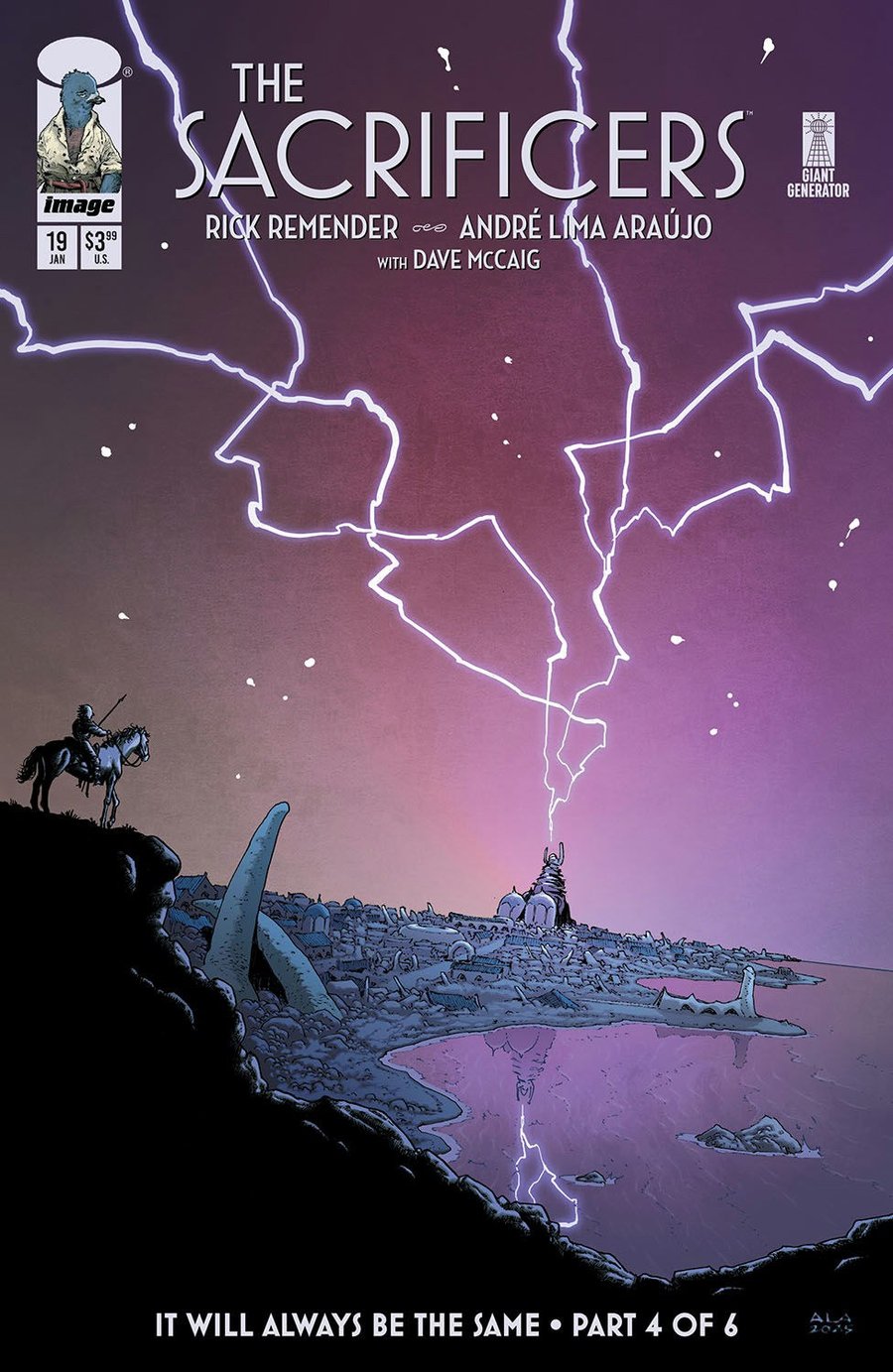 Cover of The Sacrificers (2023) - #19
