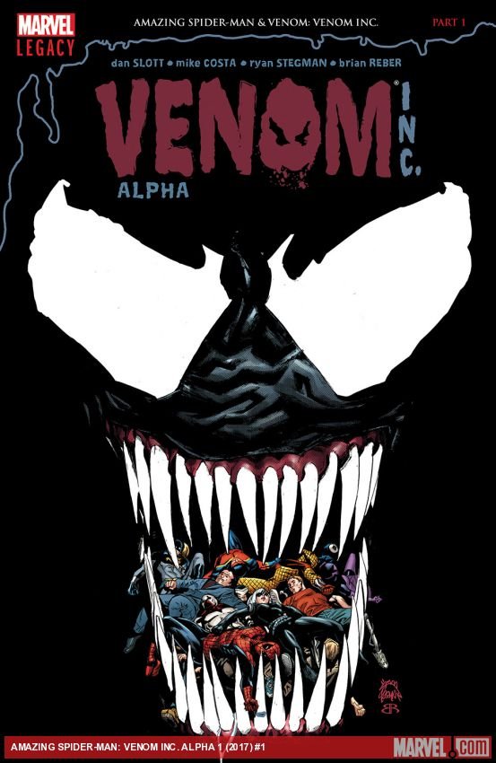 Cover of Amazing Spider-Man: Venom Inc. Alpha (2017) - #1