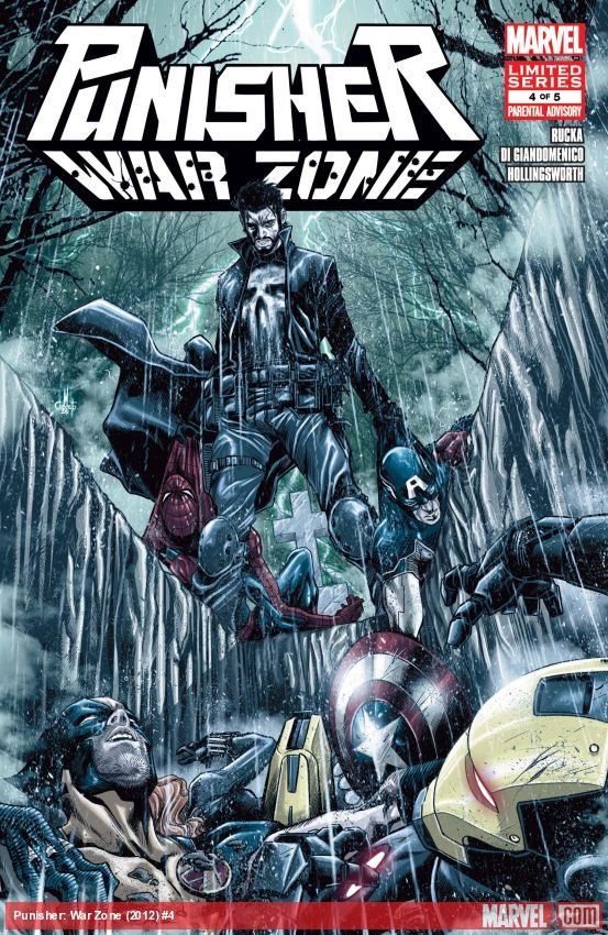 Cover of Punisher: War Zone (2012) - #4