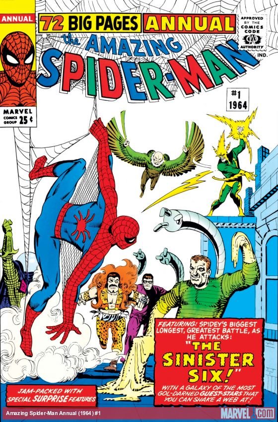Cover of Amazing Spider-Man Annual (1964) - #1