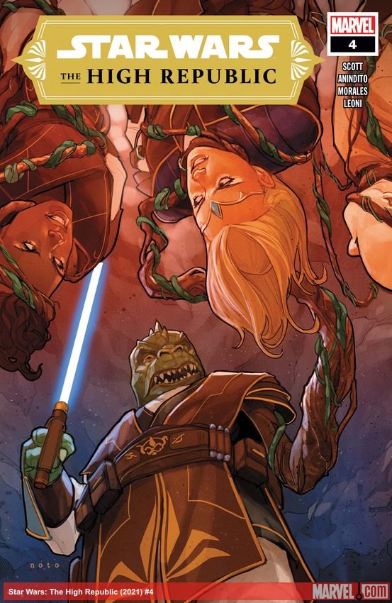 Cover of Star Wars: The High Republic (2021) - #4