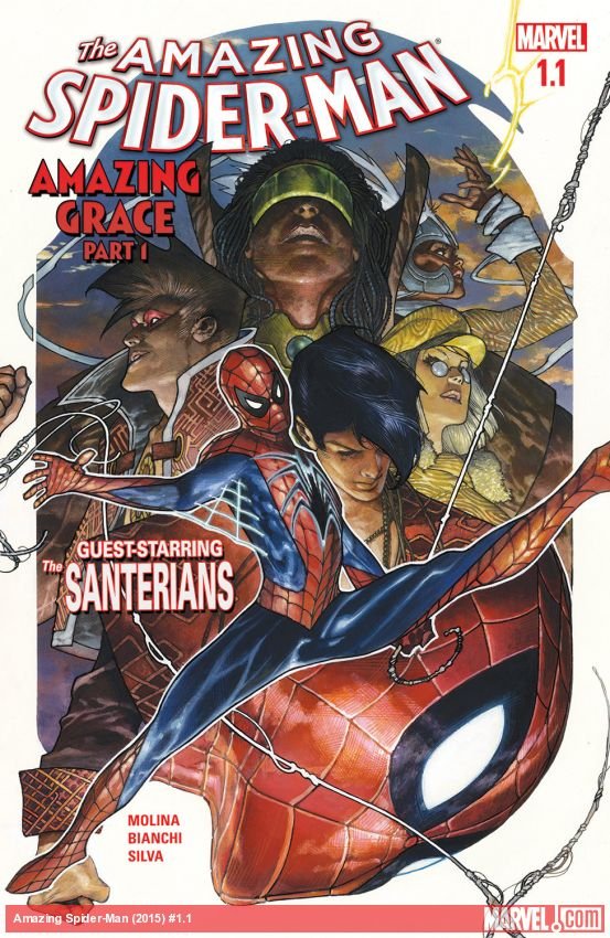 Cover of The Amazing Spider-Man (2015) - #1.1