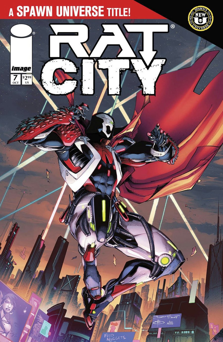 Cover of SPAWN Rat City (2024) - #7