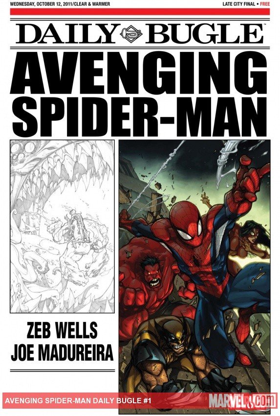 Cover of Avenging Spider-Man Daily Bugle (2011) - #1