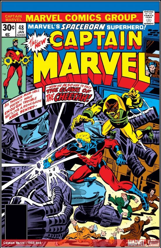 Cover of Captain Marvel (1968) - #48