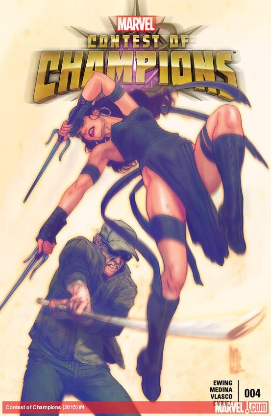 Cover of Contest Of Champions (2015) - #4