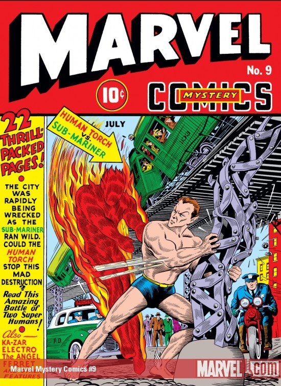 Cover of Marvel Mystery Comics (1939) - #9