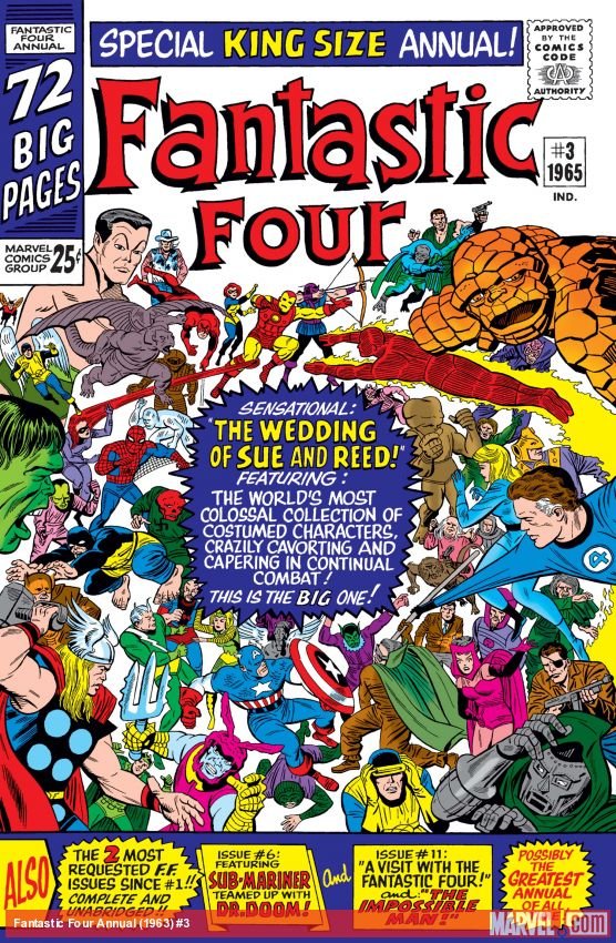 Cover of Fantastic Four Annual (1963) - #3
