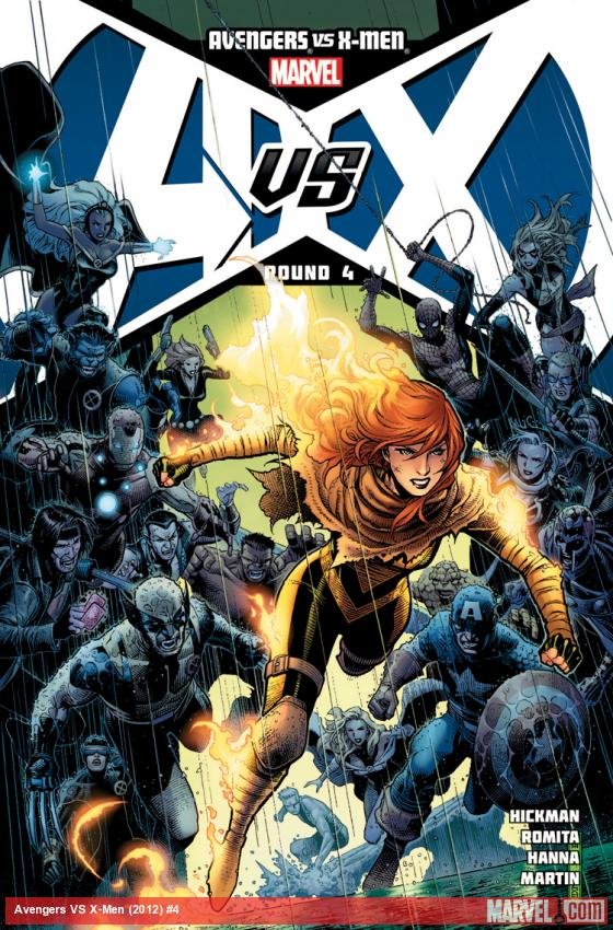Cover of Avengers Vs. X-Men (2012) - #4